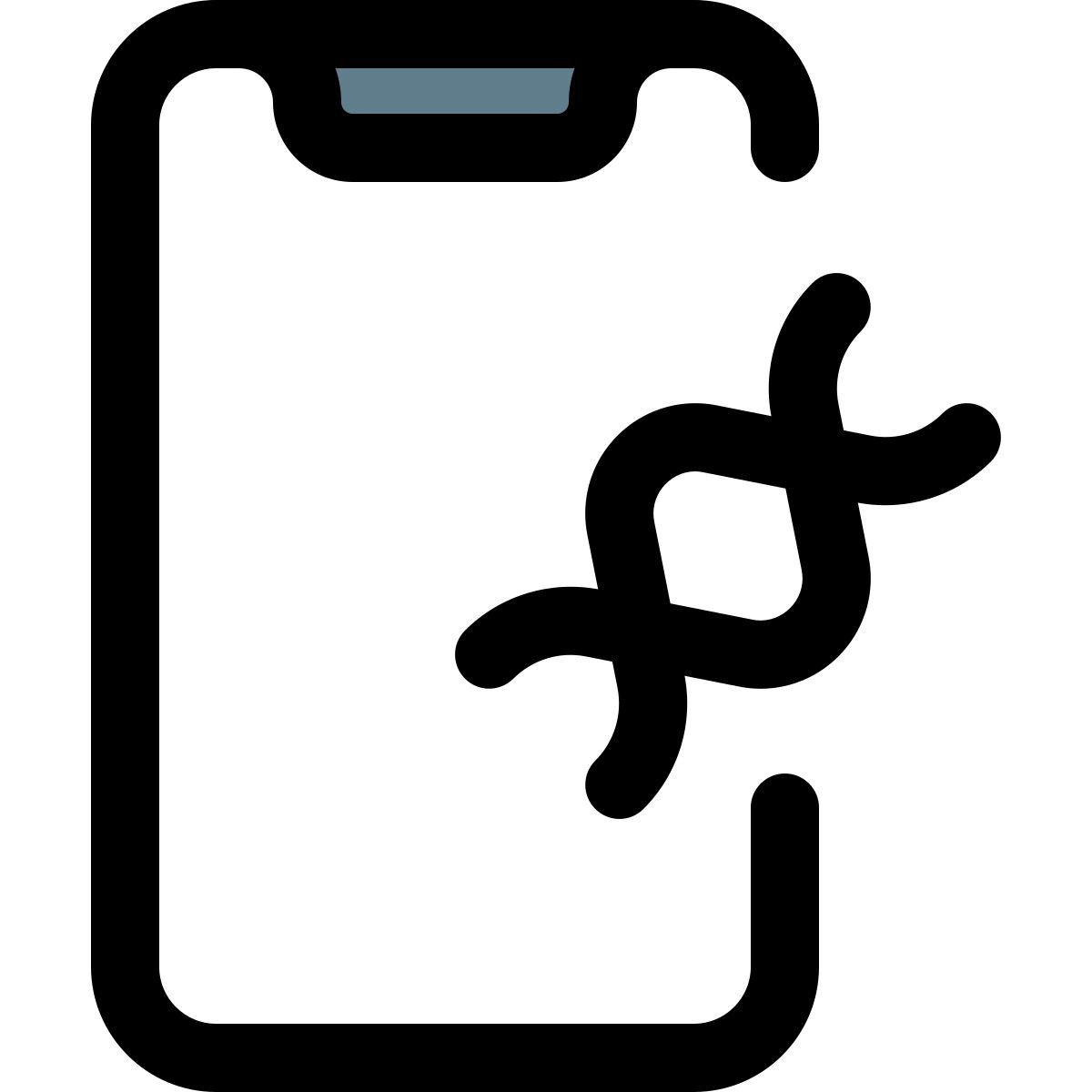 dna smartphone icon