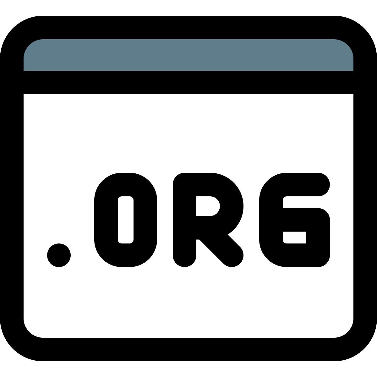dot org domain icon