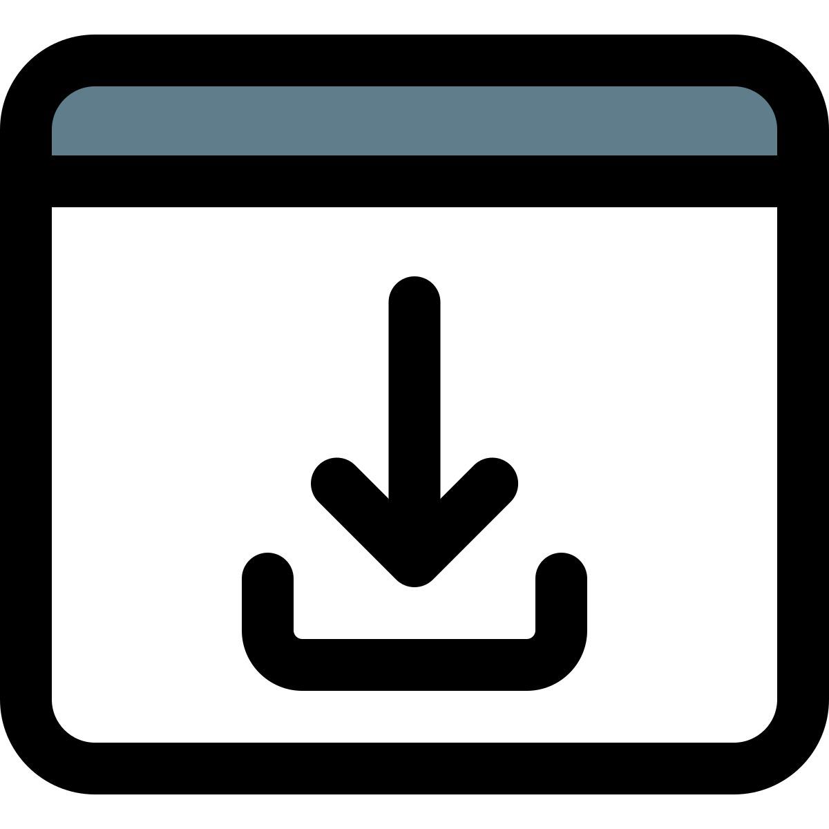 browser download icon