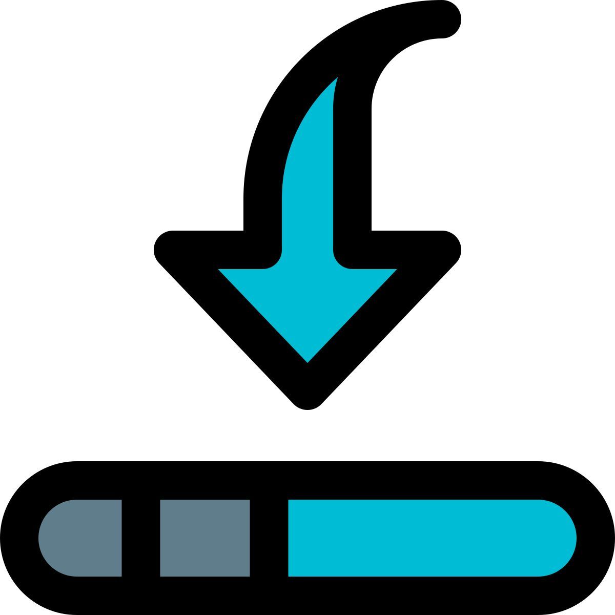 download progress bar icon