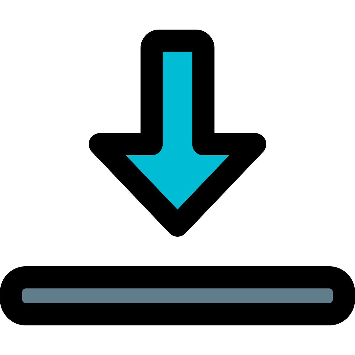 downloading bar icon