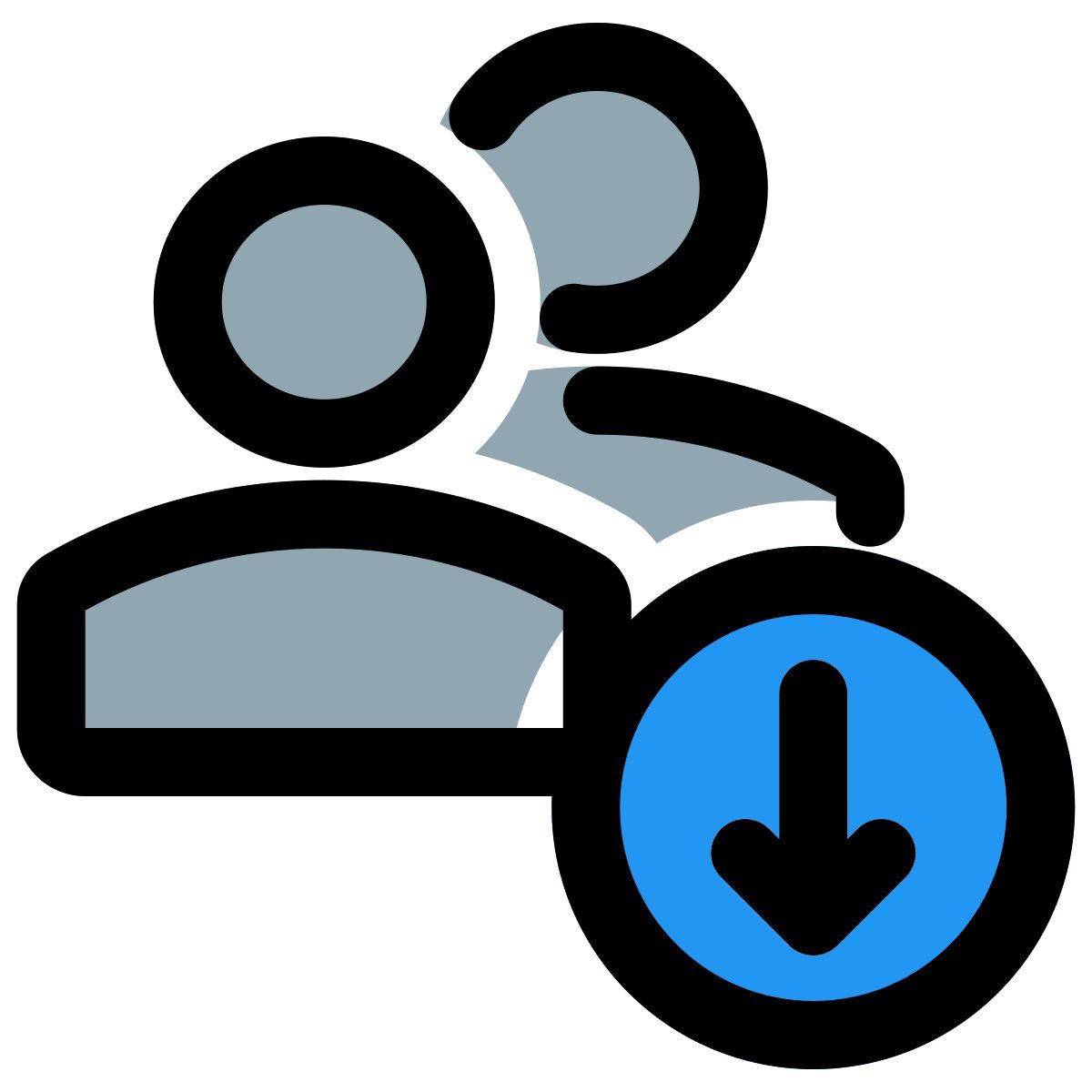 download group data icon