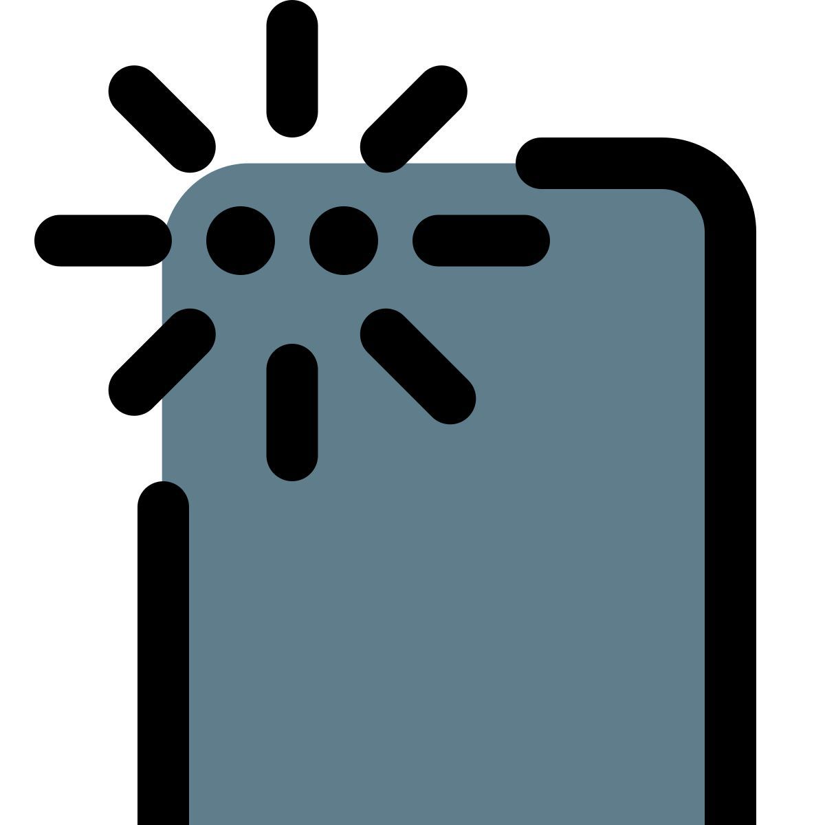 phone flash icon
