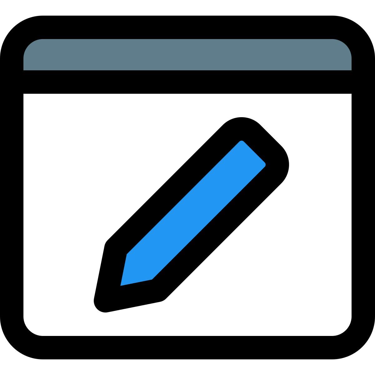 edit webpage icon