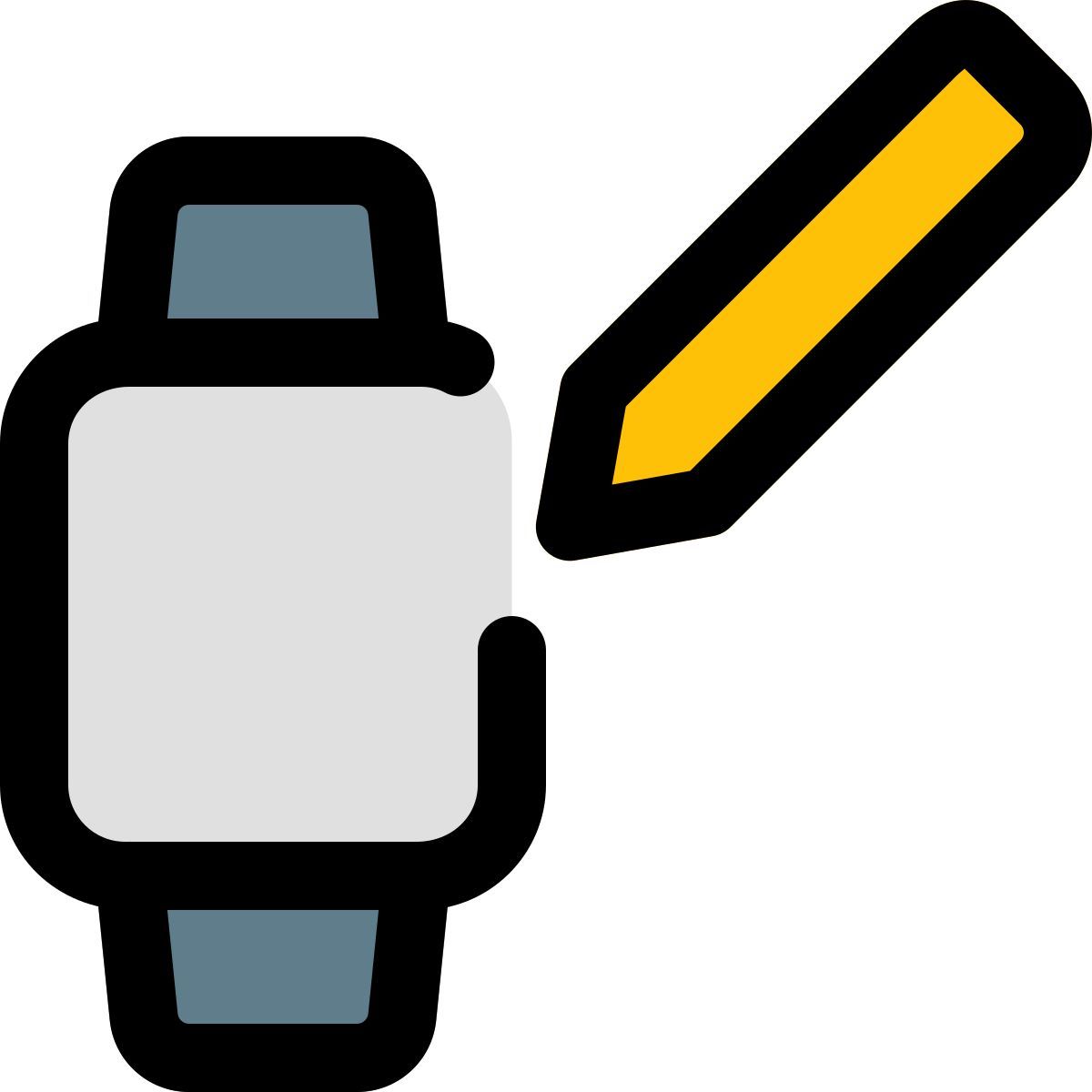 edit smartwatch face icon