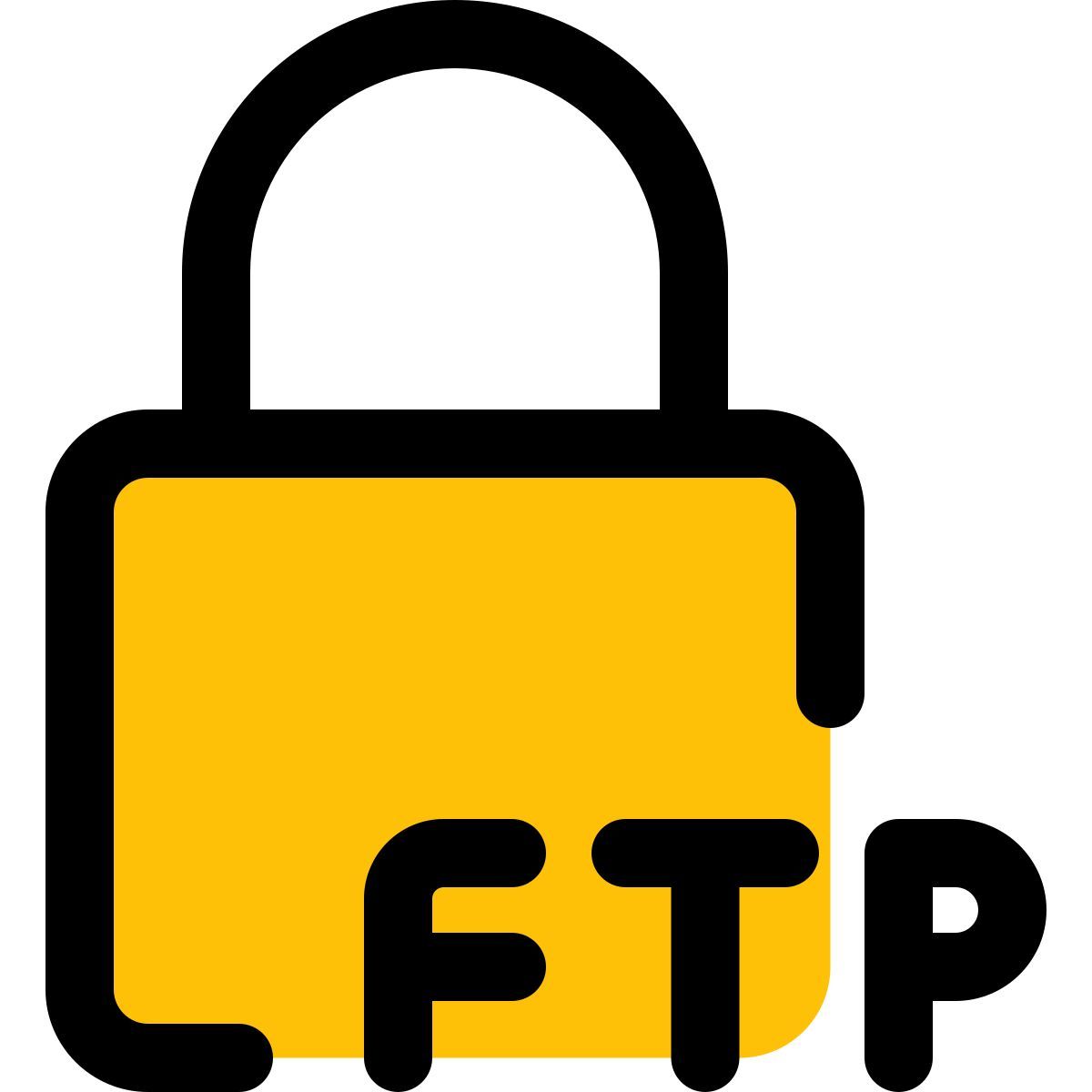 encrypted ftp icon
