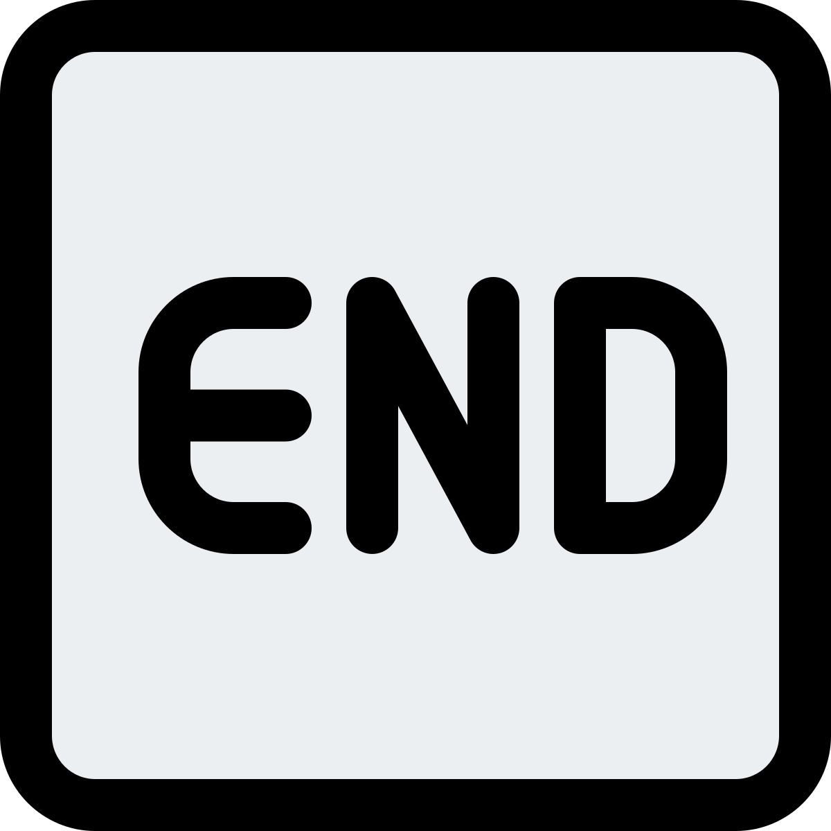 end key icon