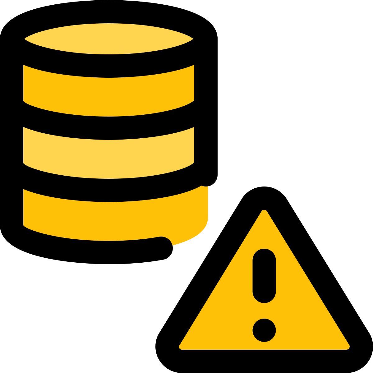 database alert icon