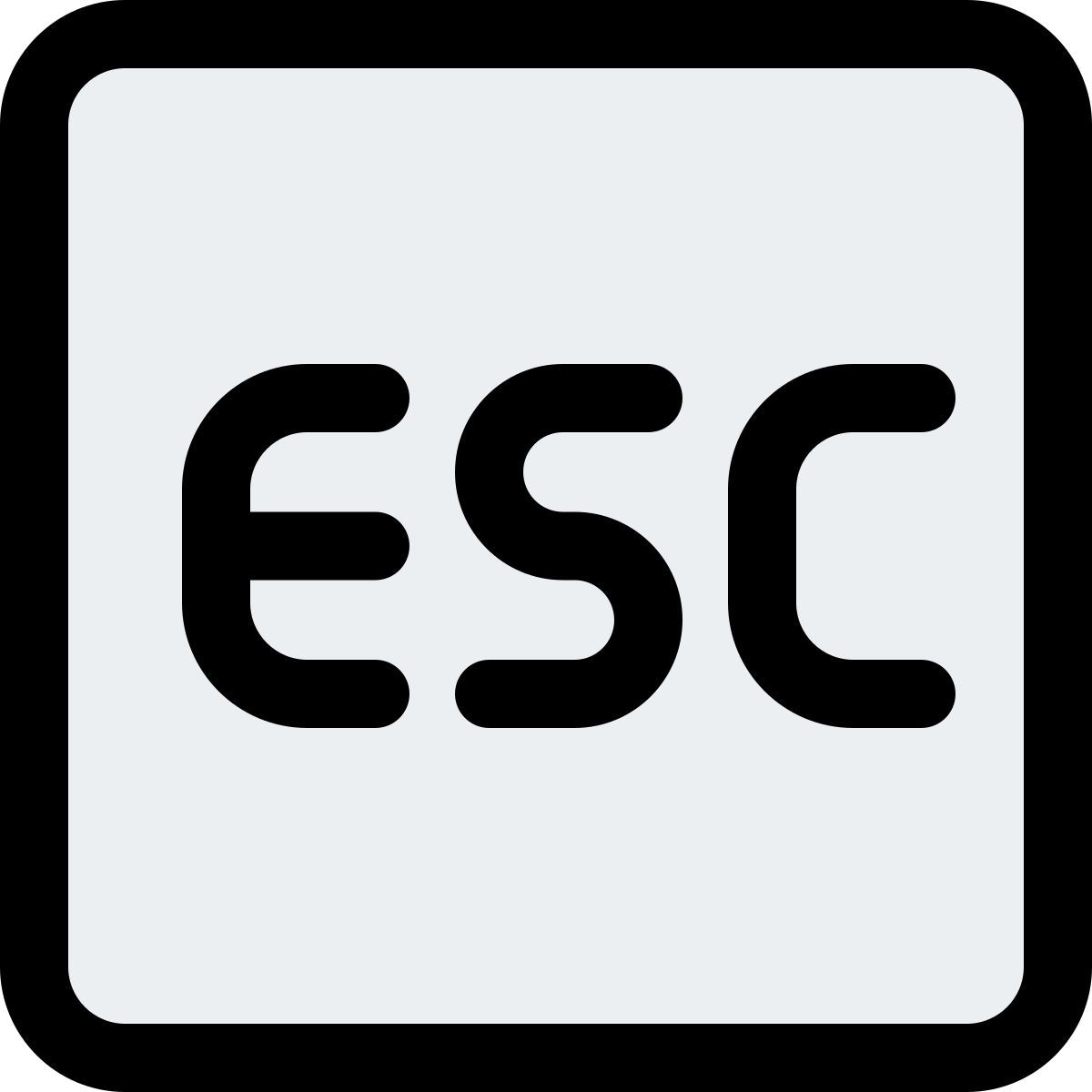 Touche Échap icon