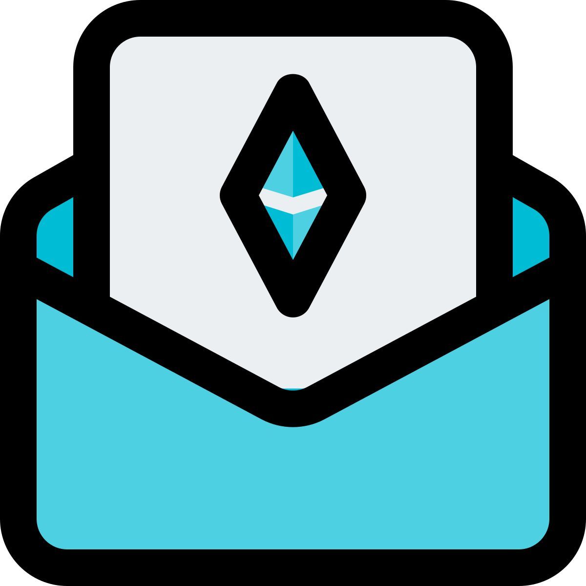 ethereum mail icon