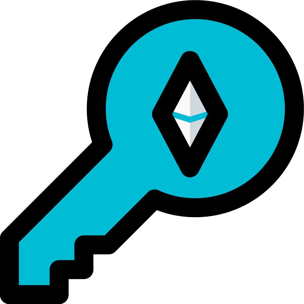 ethereum key icon