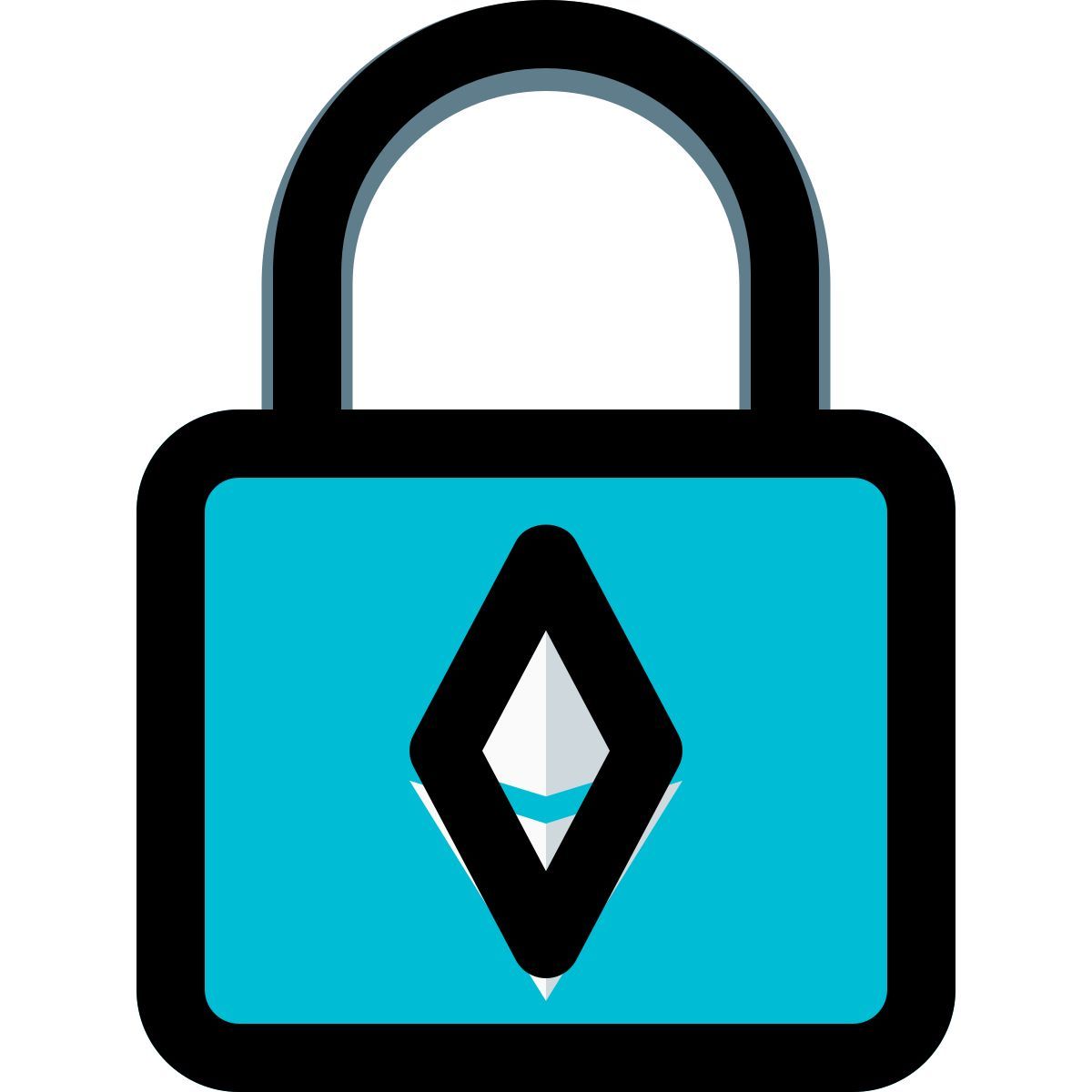 ethereum lock icon