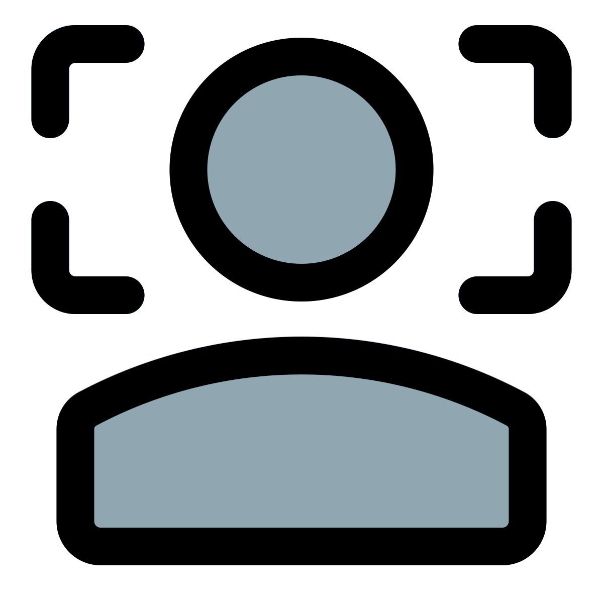 facial recognition icon