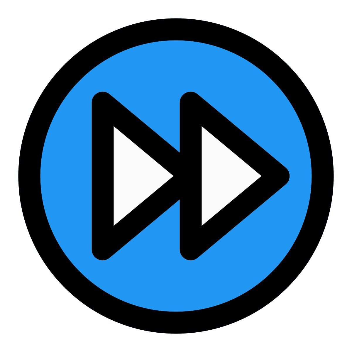 fast forward button icon