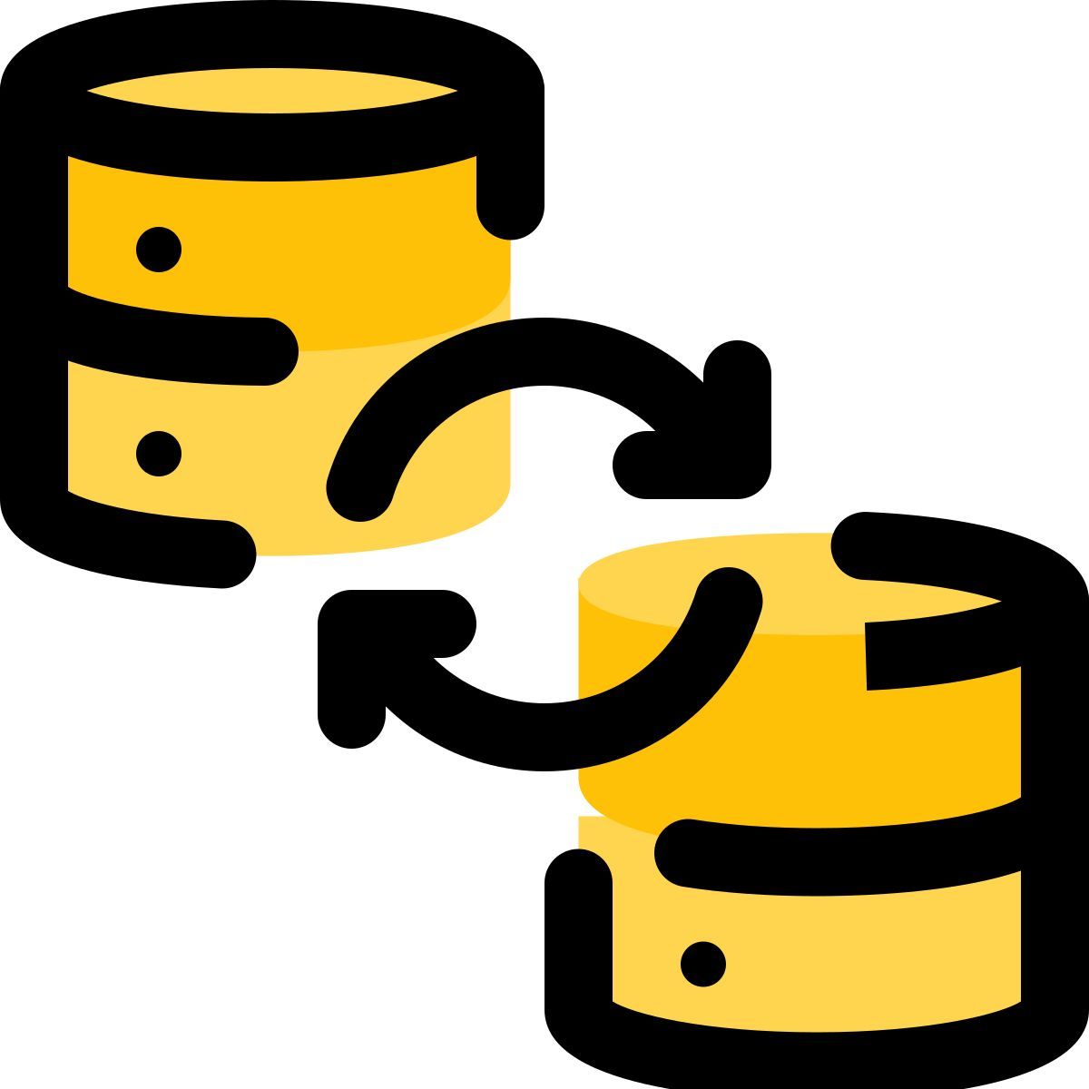 database synchronization icon
