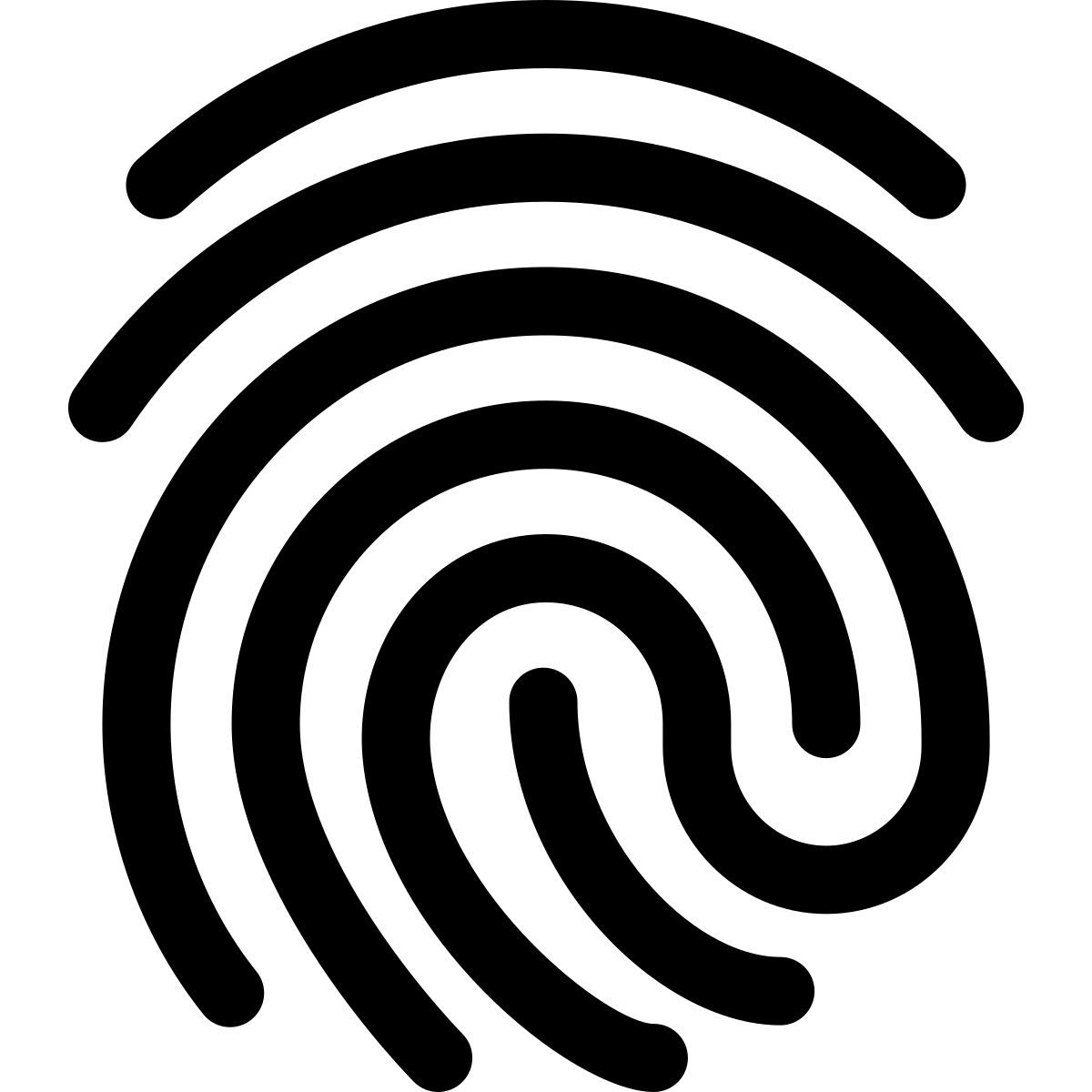 fingerprint icon