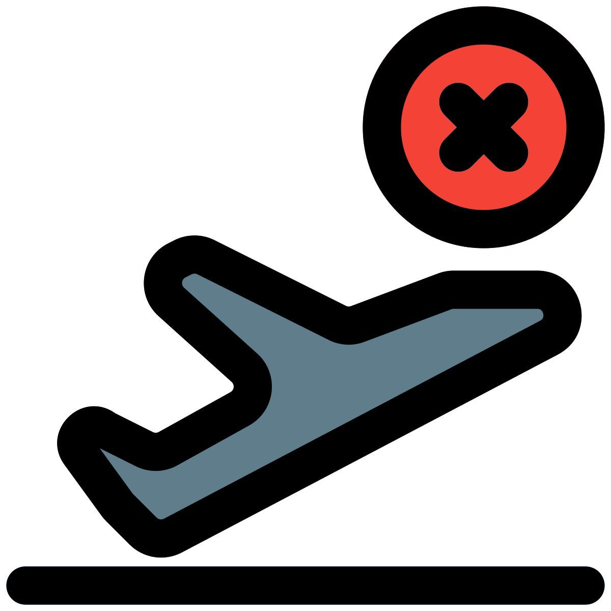 flight cancellation icon