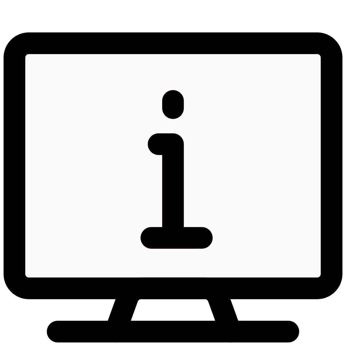 display information icon