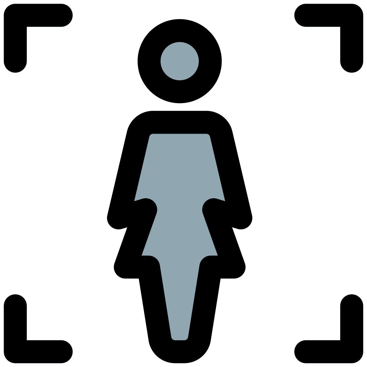 ritaglia l'immagine dell'utente icon