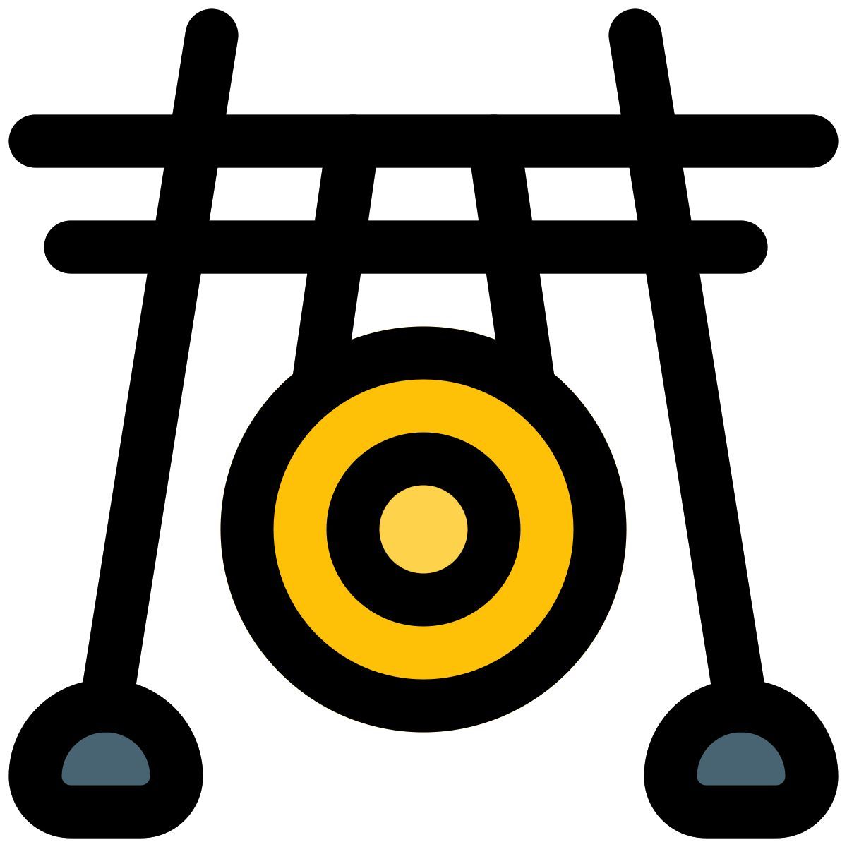 traditional gong icon