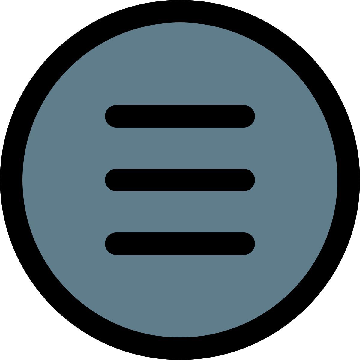 Hamburger-Menü icon