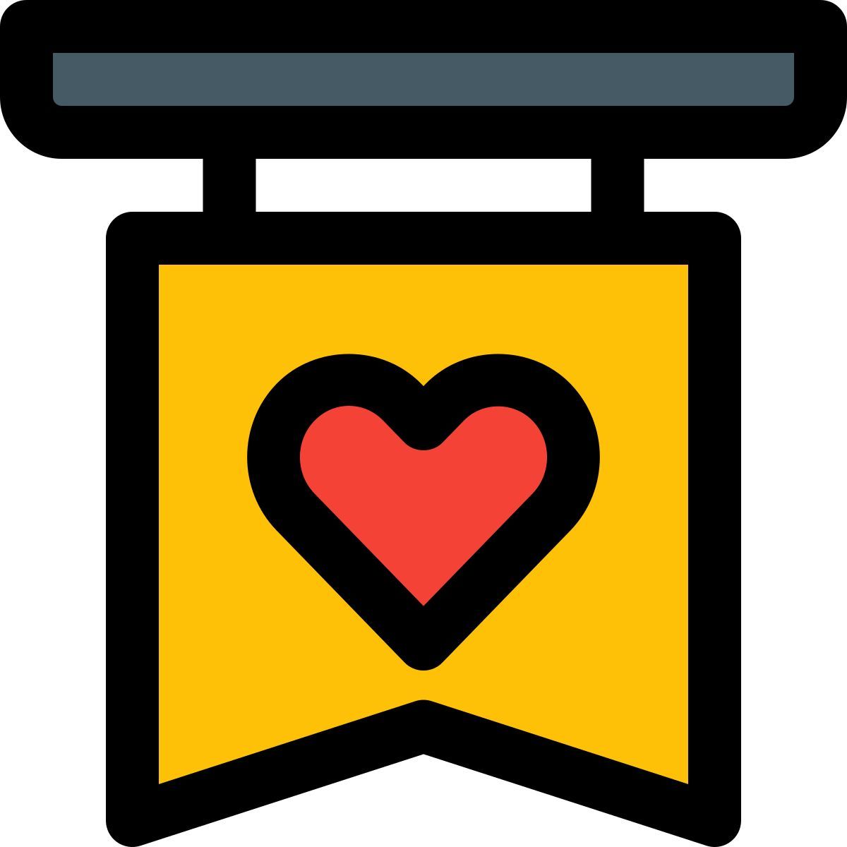 love banner icon