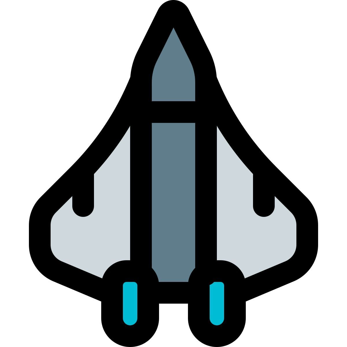 space shuttle takeoff icon