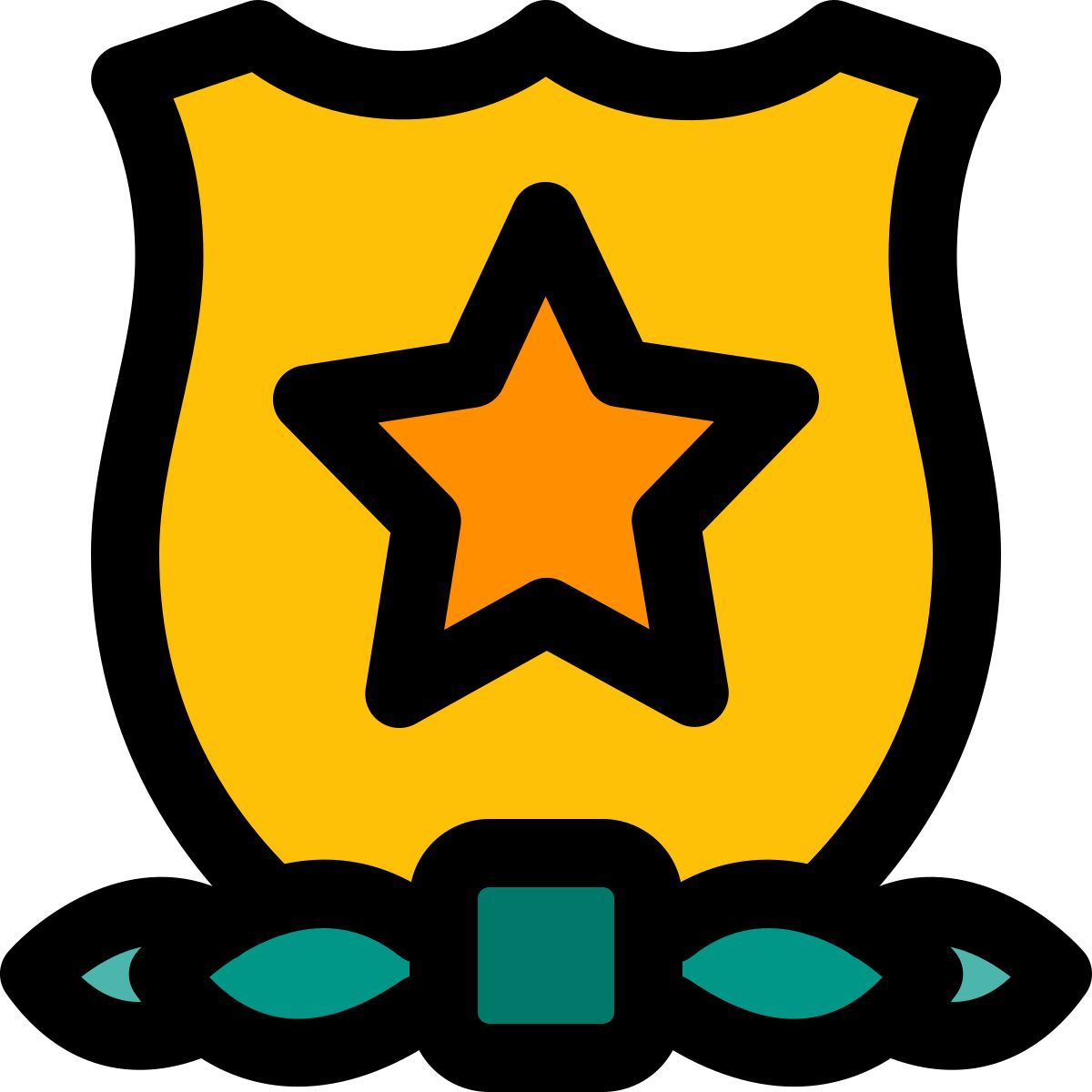 homeland security badge icon