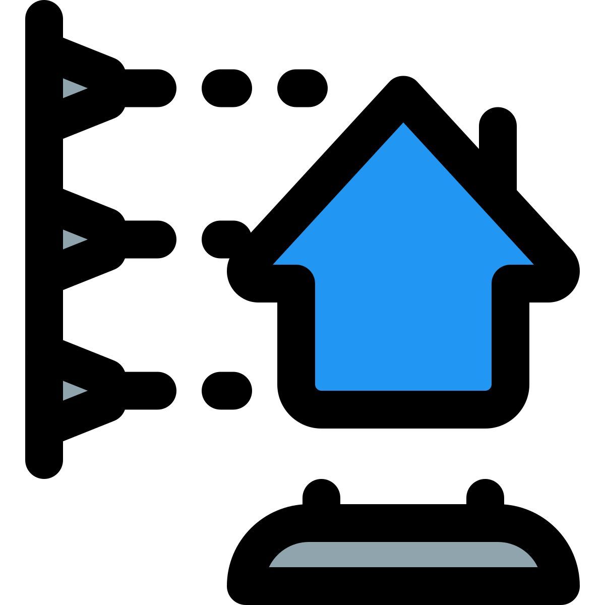 3d house printing icon