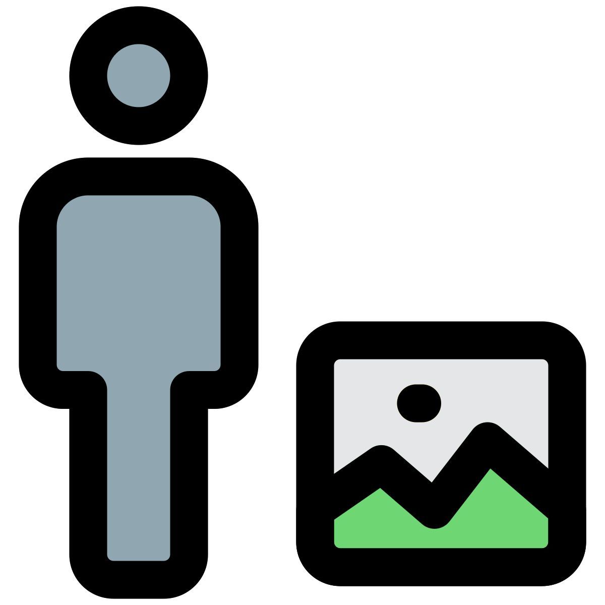 images shared in company file server layout icon