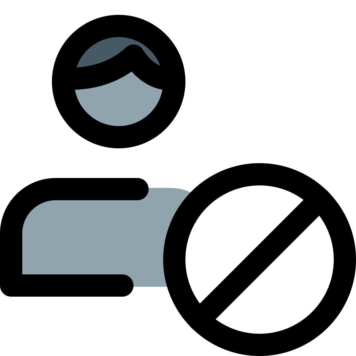 candidato rechazado icon