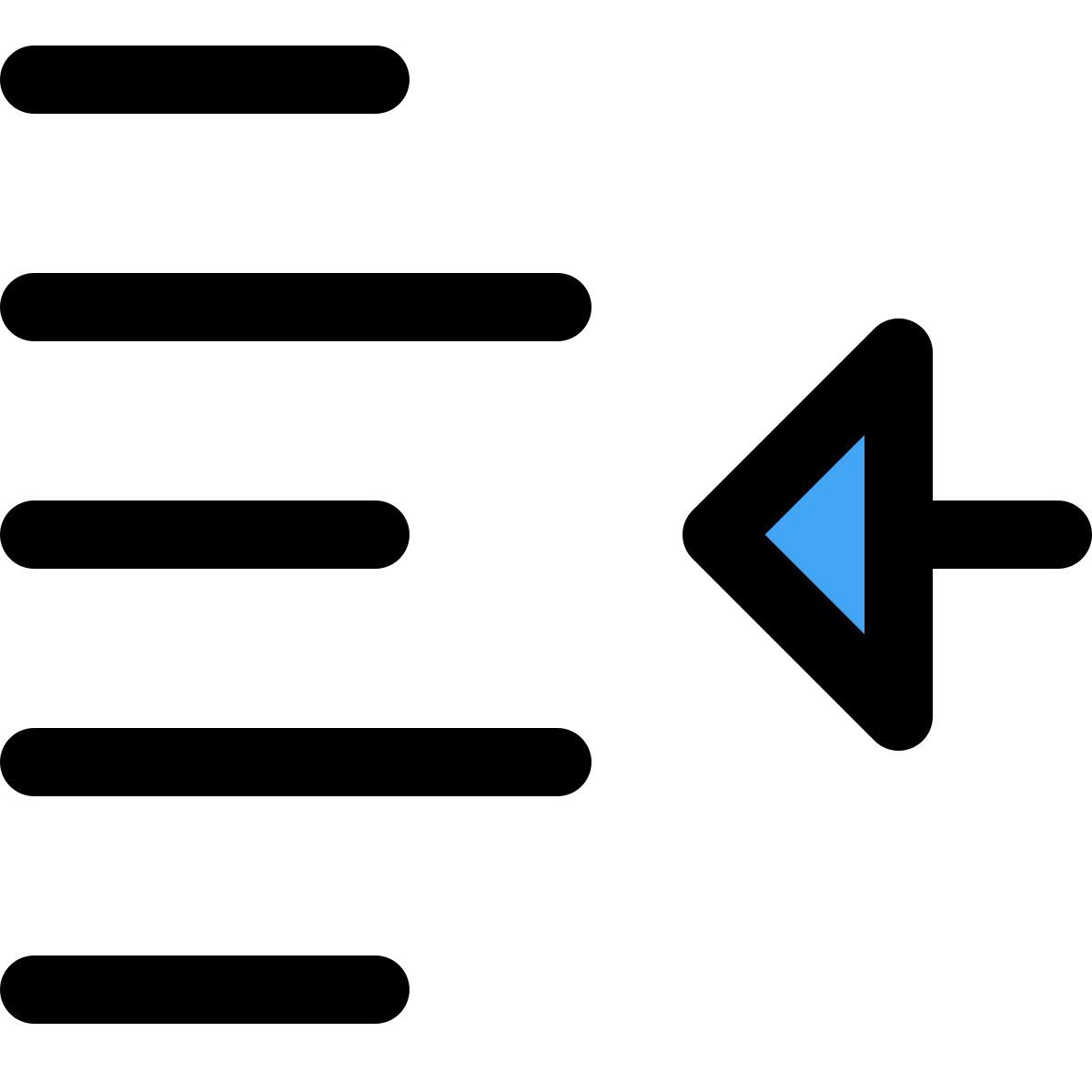 indent right shift arrow direction align format increase margin paragraph icon