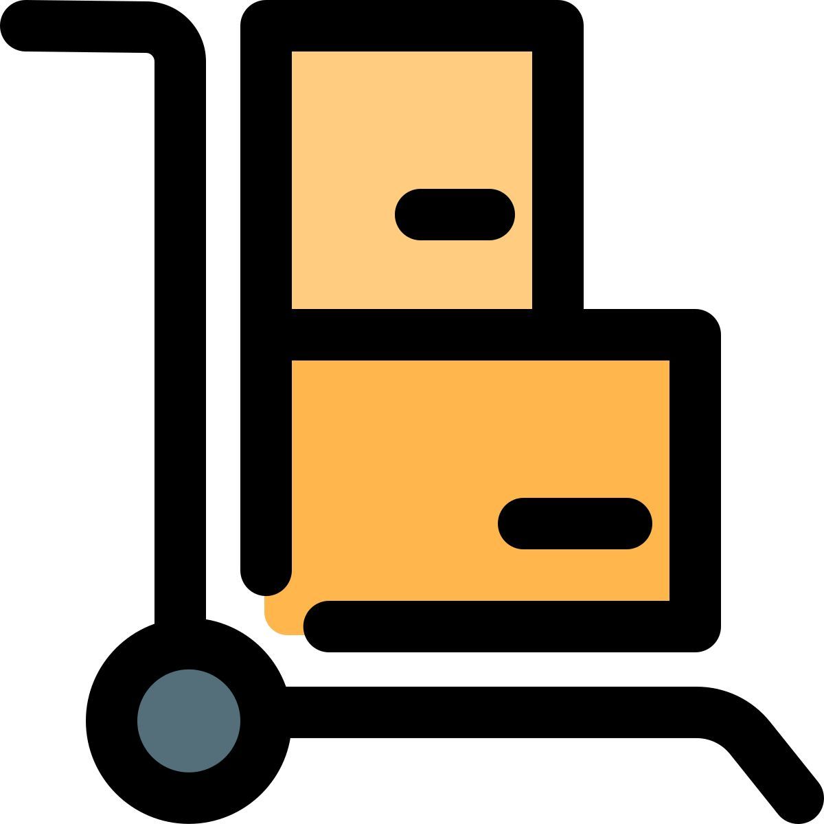 industrial dolly icon