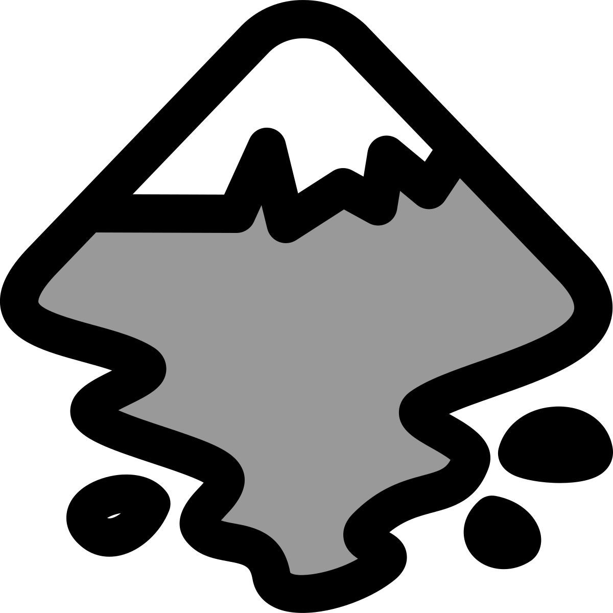 paisaje de tinta icon