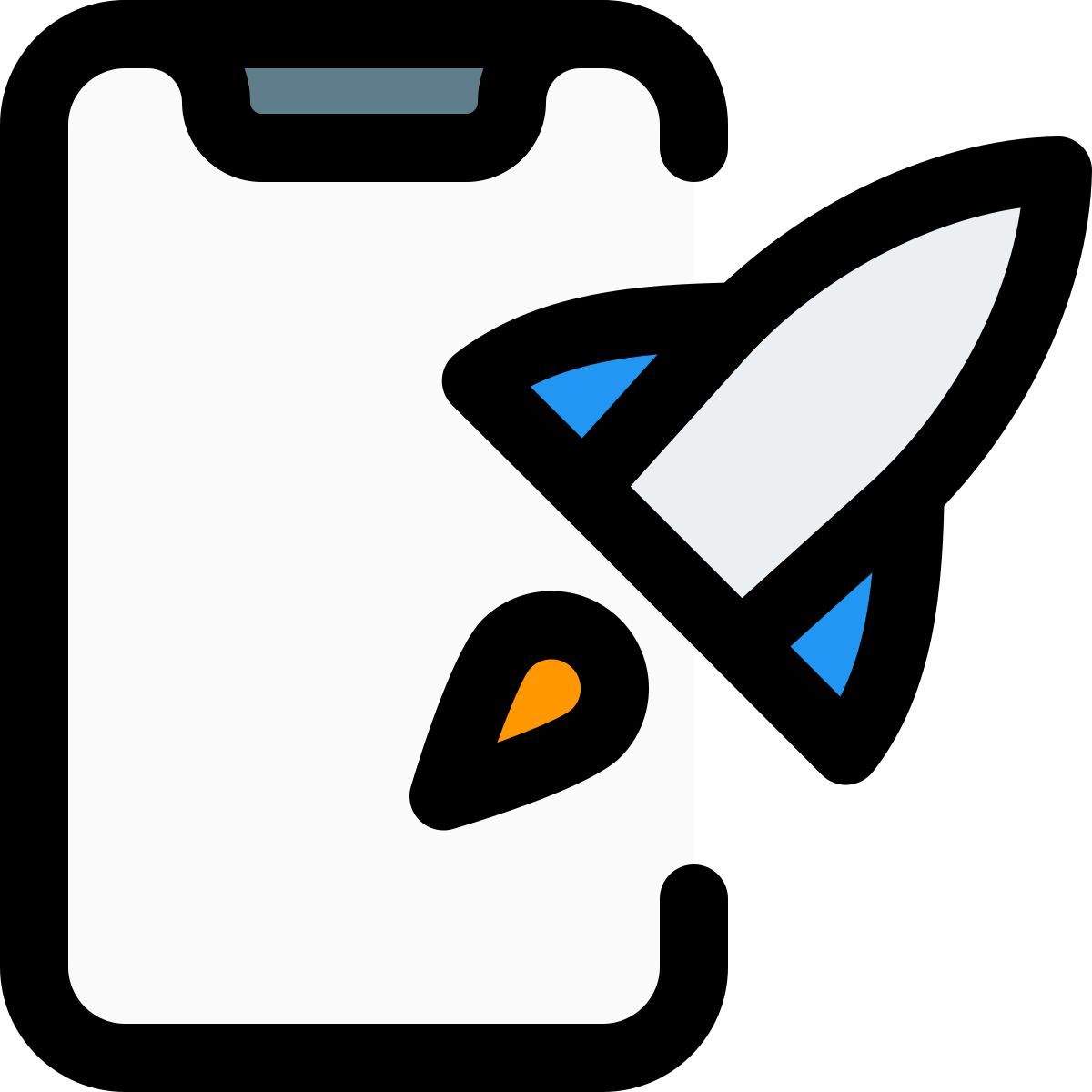 smartphone rapide icon