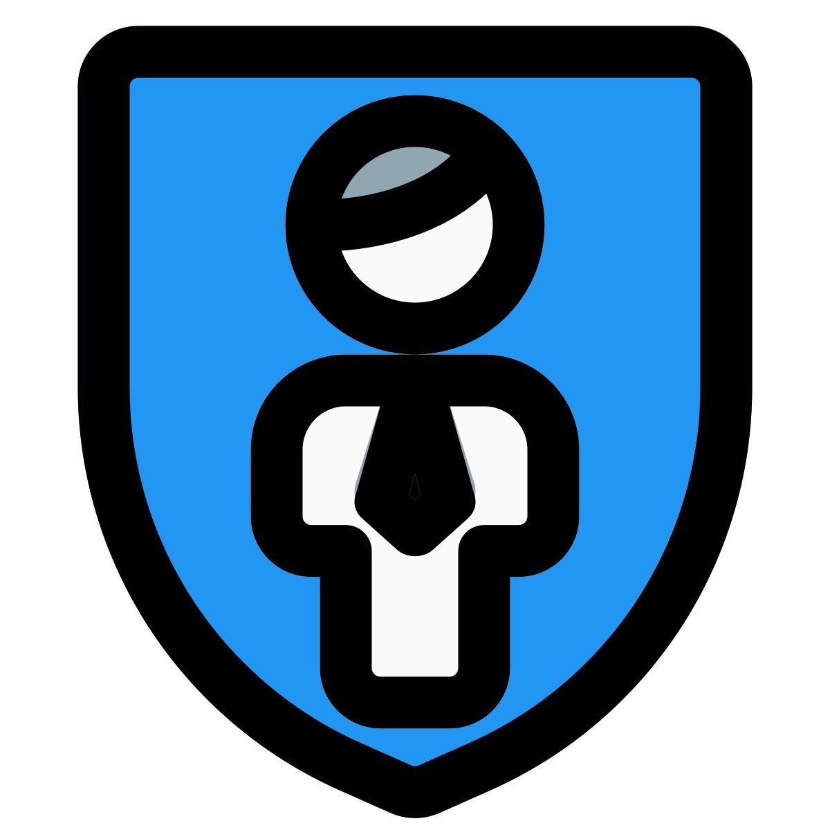 insurance policy of an businessman provided by company icon