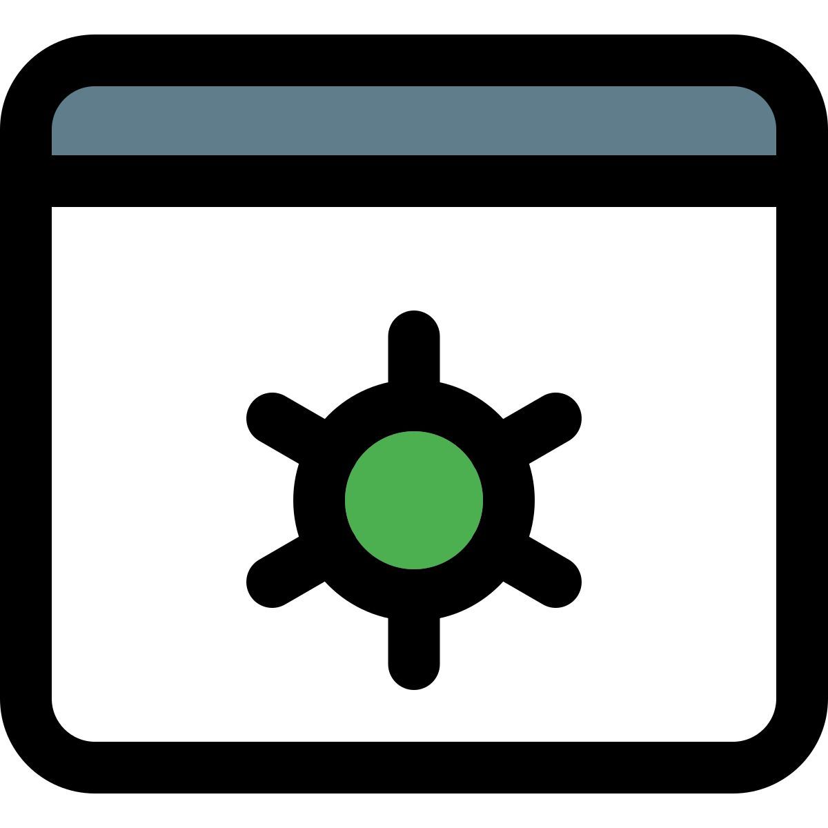 브라우저 설정 icon