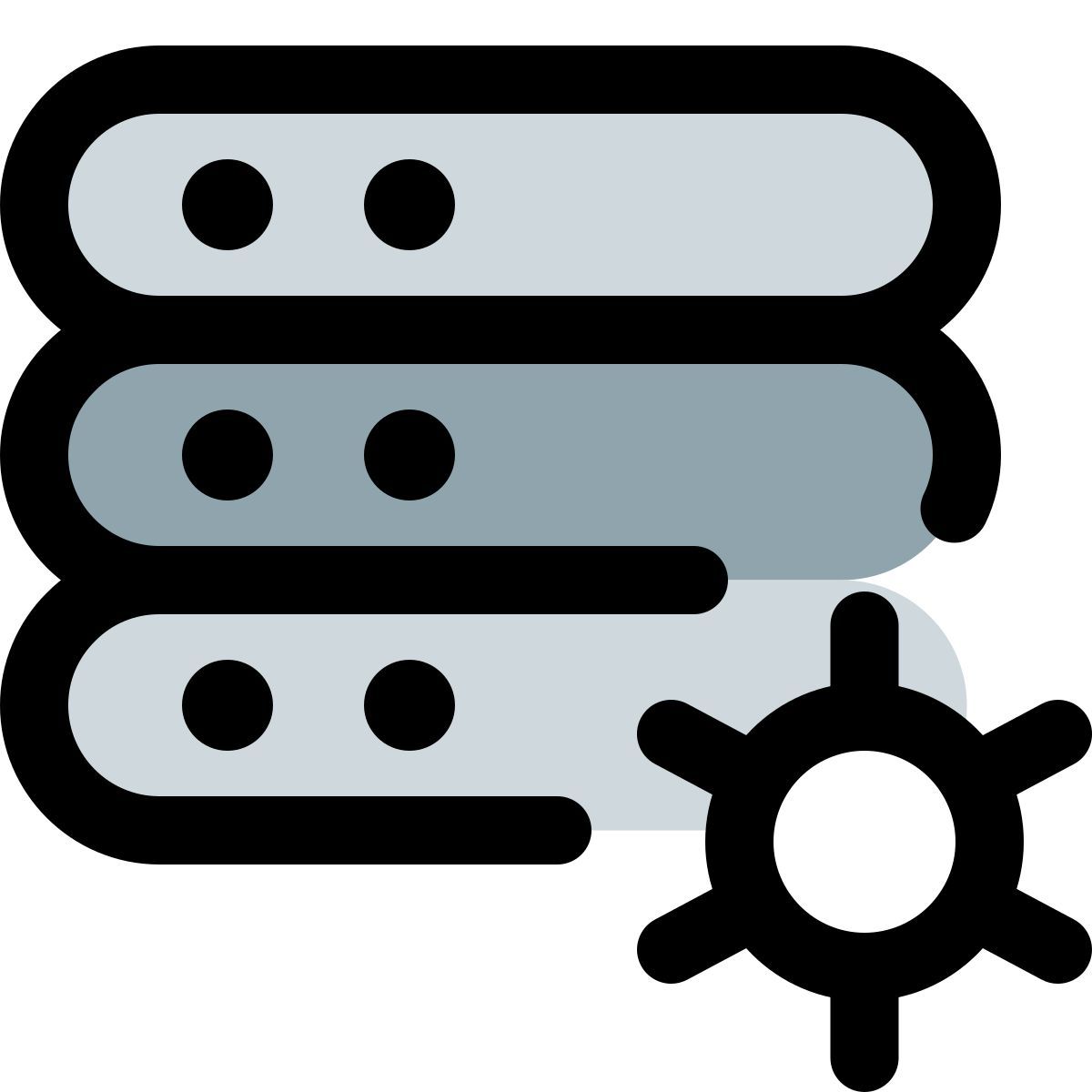 configurações do servidor icon