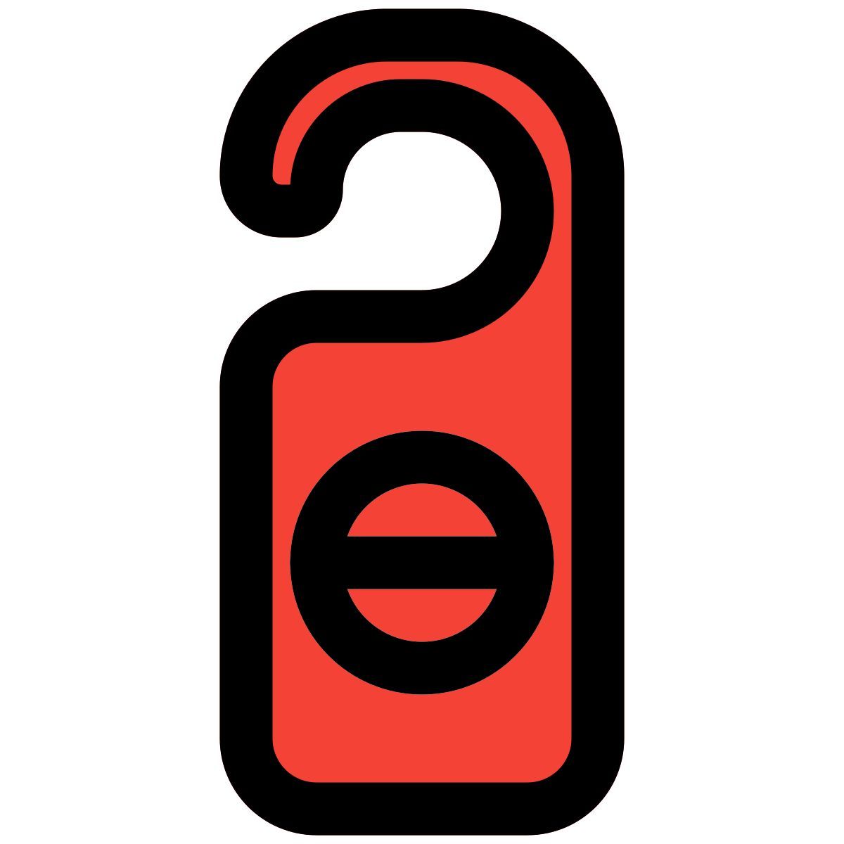 keep out door sign icon