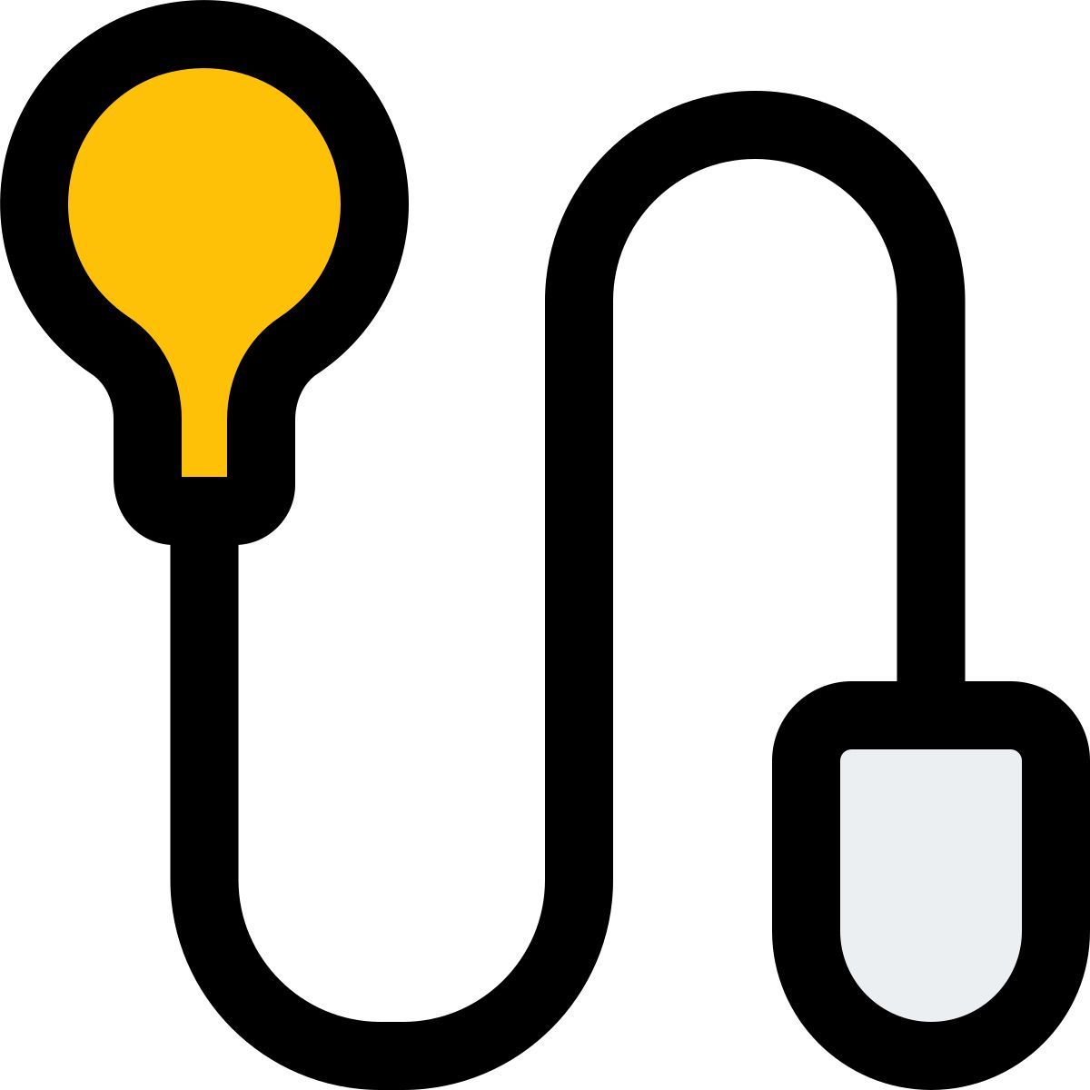 Lampe et souris icon