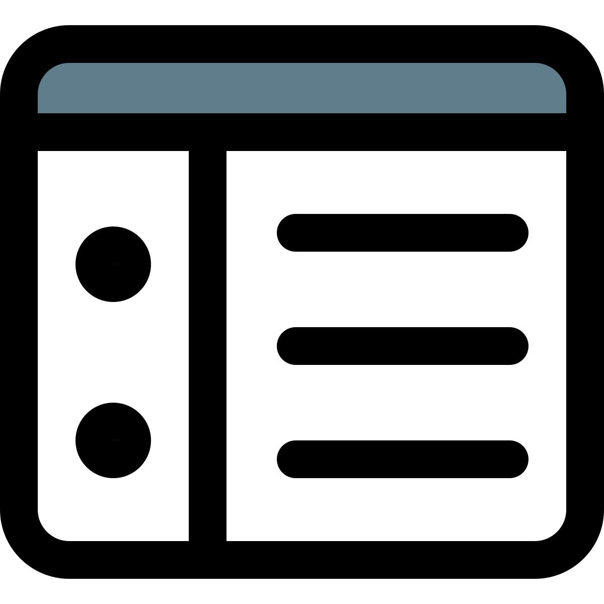 webpage template icon