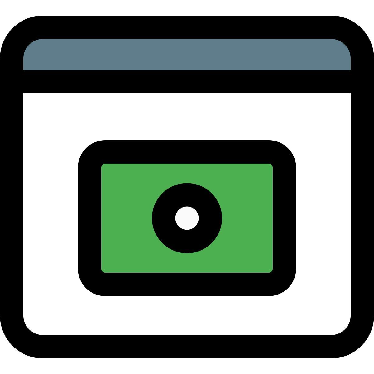 servizi bancari online icon