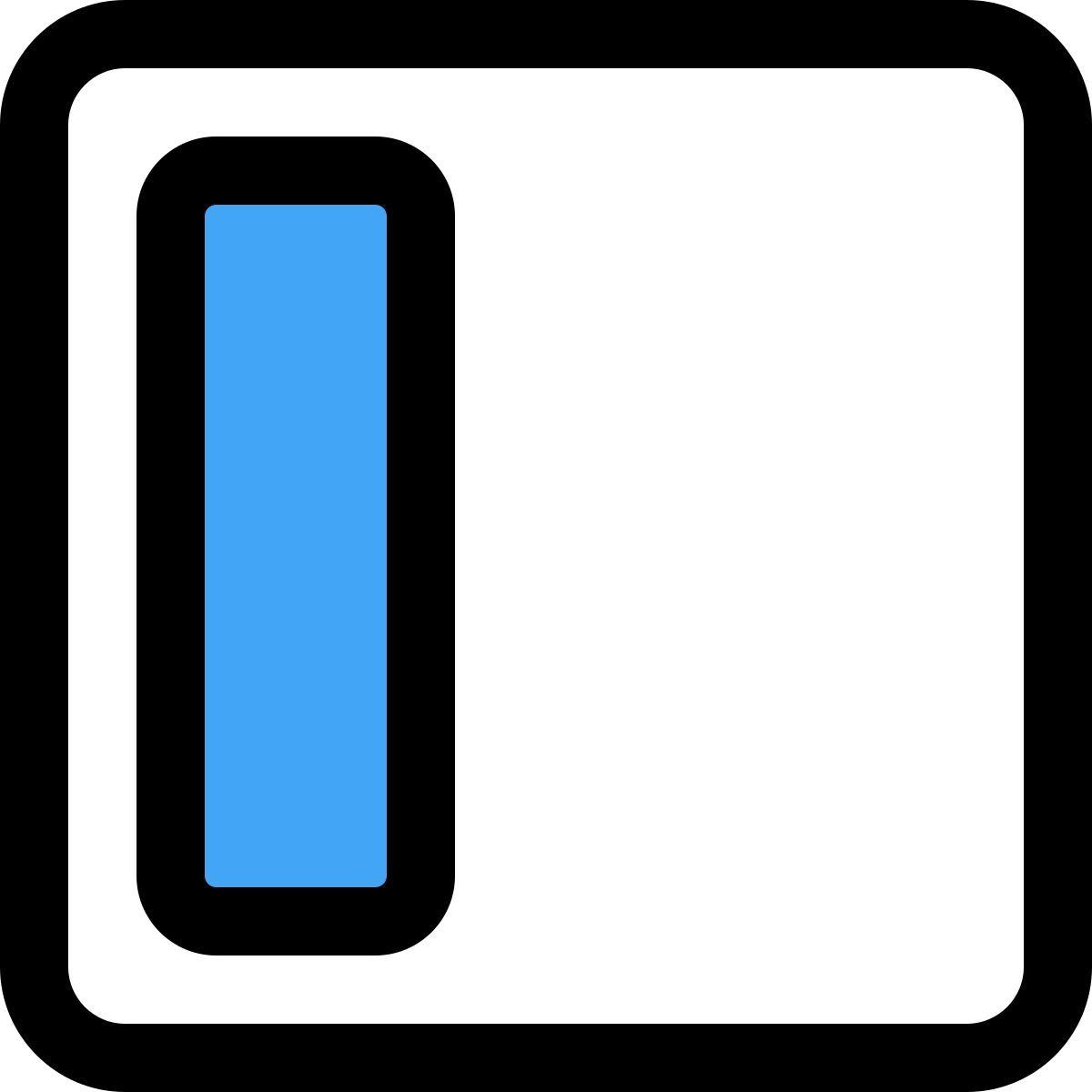 left alignment setting adjust layout edit direction column position button icon