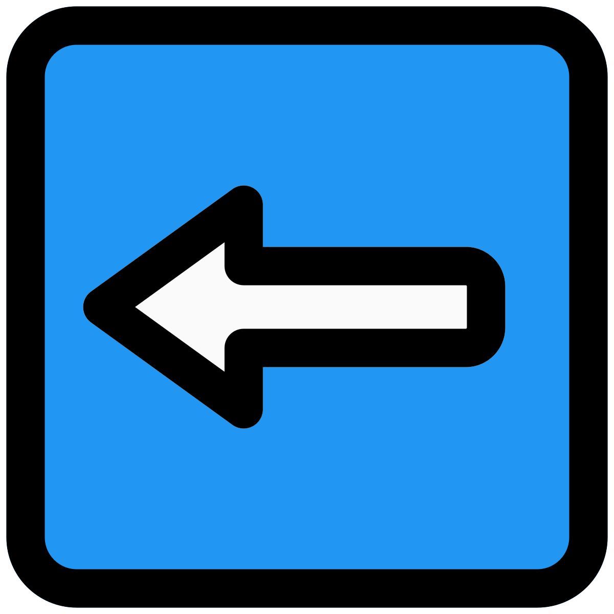 left arrow icon