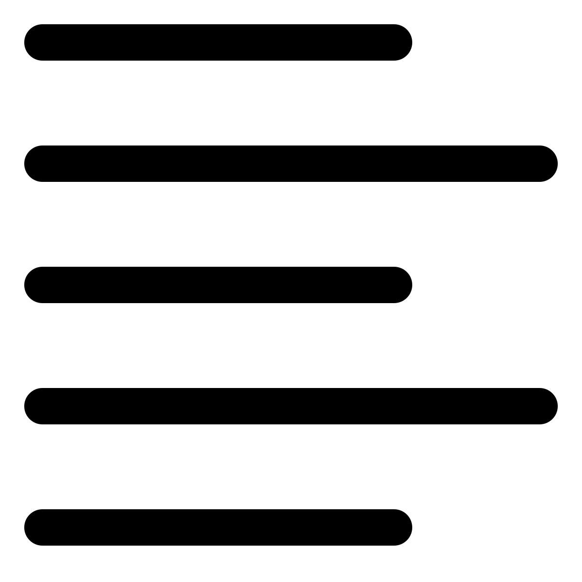 left line alignment page setup text paragraph position setting format button icon