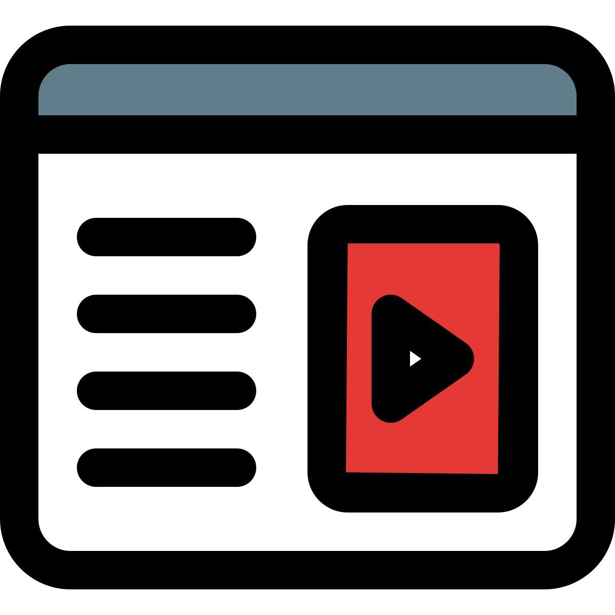 descripción del vídeo icon