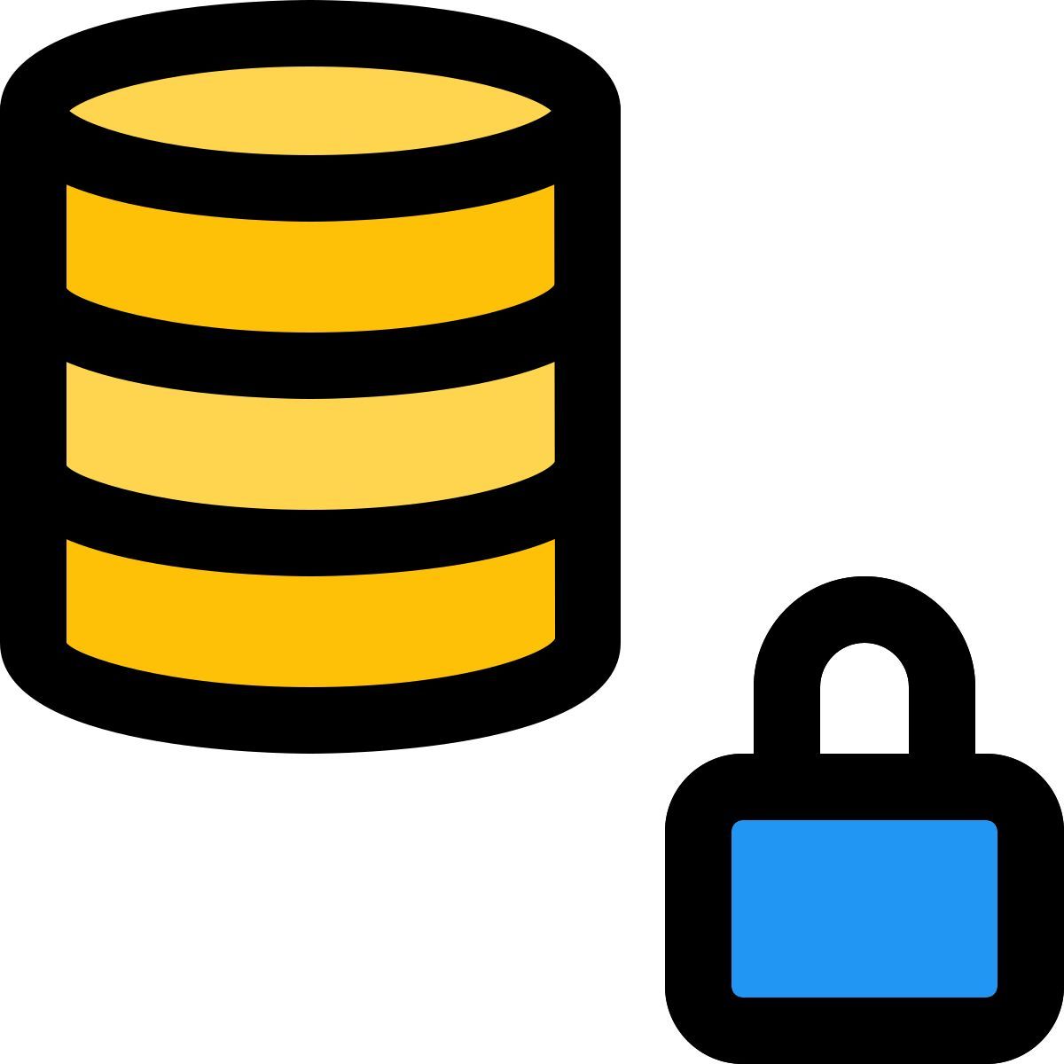 sichere datenbank icon