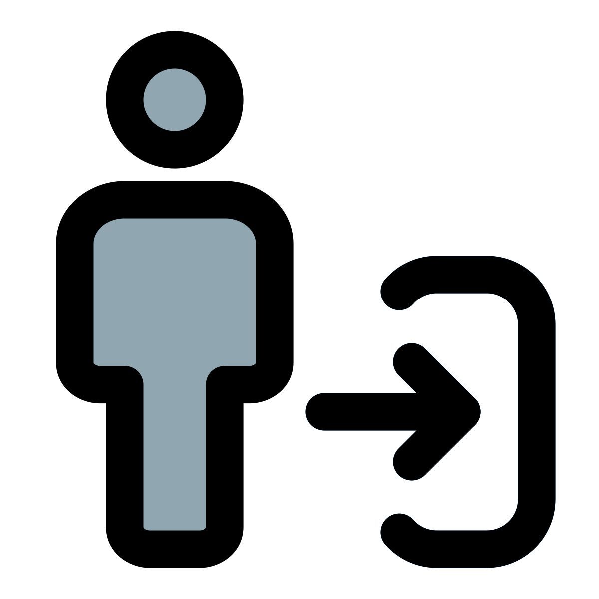 login portal des firmenservers für den bürozugriff icon