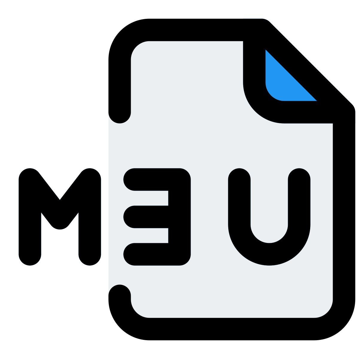 m3u datei icon