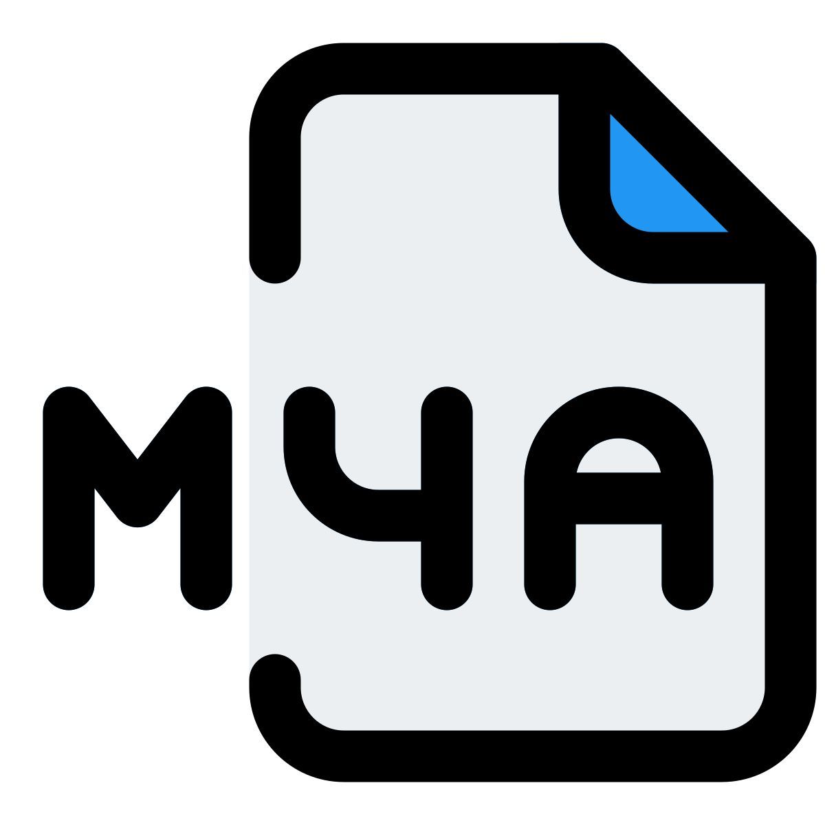 arquivo m4a icon